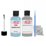 Ford Bermuda Blue Paint Code 942A Touch Up Paint Primer undercoat anti rust