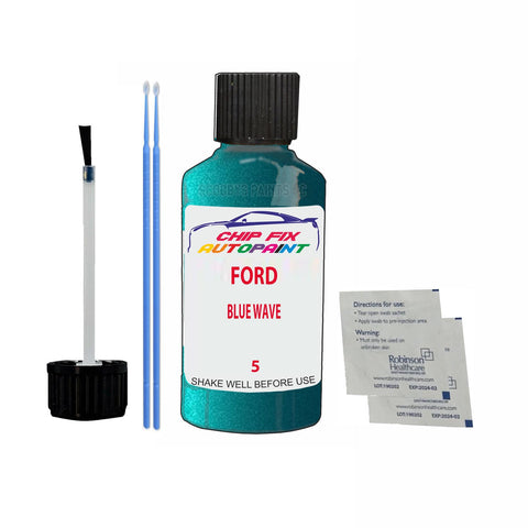 Ford Blue Wave Paint Code 5 Touch Up Paint Scratch Repair