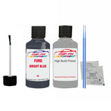 Ford Bright Blue Paint Code R Touch Up Paint Primer undercoat anti rust