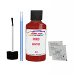 Ford Bright Red Paint Code C2 Touch Up Paint Scratch Repair