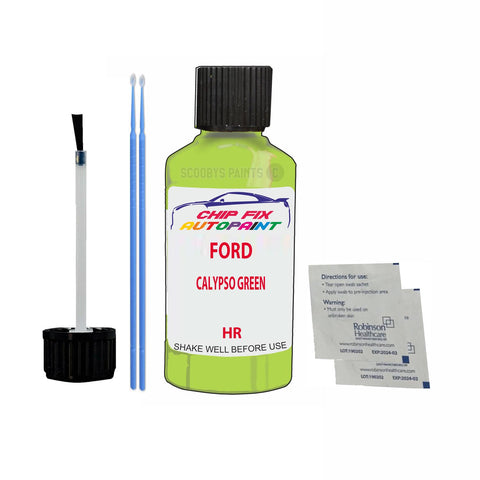Ford Calypso Green Paint Code Hr Touch Up Paint Scratch Repair