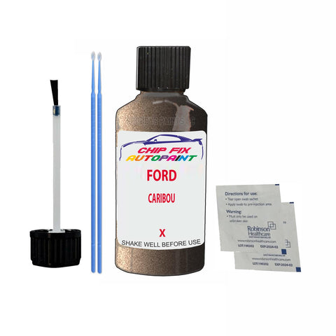 Paint For Ford Focus CARIBOU 2015-2018 BROWN Touch Up Paint