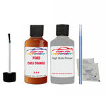 Ford Chili Orange Paint Code 33J Touch Up Paint Primer undercoat anti rust