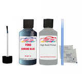 Ford Chrome Blue Paint Code 7411 Touch Up Paint Primer undercoat anti rust