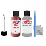 anti rust primer undercoat Ford Cabrio CORAL RED 1993-1995 RED paint