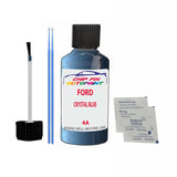 Ford Crystal Blue Paint Code 4A Touch Up Paint Scratch Repair