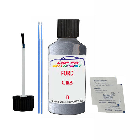 Paint For Ford Escort Van CUIRASS 1996-2000 GREY Touch Up Paint