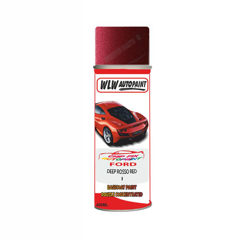 Ford Deep Rosso Red Paint Code I Aerosol Spray Paint Scratch Repair