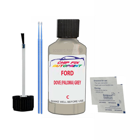Paint For Ford Taunus DOVE (PALOMA) GREY 1980-1984 GREY Touch Up Paint