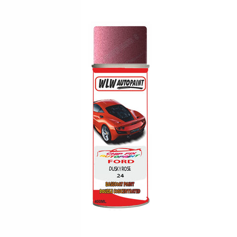 Ford Dusky Rose Paint Code 24 Aerosol Spray Paint Scratch Repair