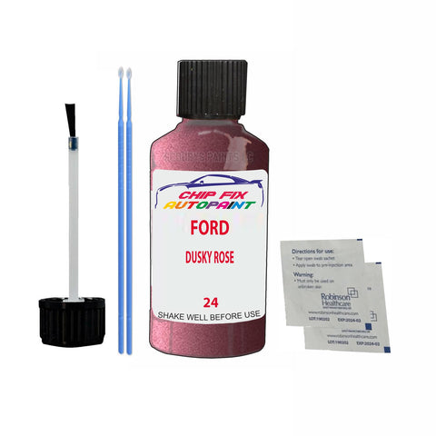 Paint For Ford Fiesta DUSKY ROSE 1994-1995 RED Touch Up Paint