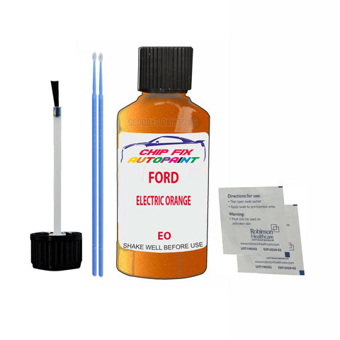 Paint For Ford Focus Cabrio ELECTRIC ORANGE 2006-2011 ORANGE Touch Up Paint