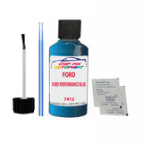 Ford Ford Performance Blue Paint Code 7412 Touch Up Paint Scratch Repair