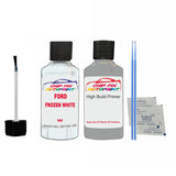 Ford Frozen White Paint Code W Touch Up Paint Primer undercoat anti rust