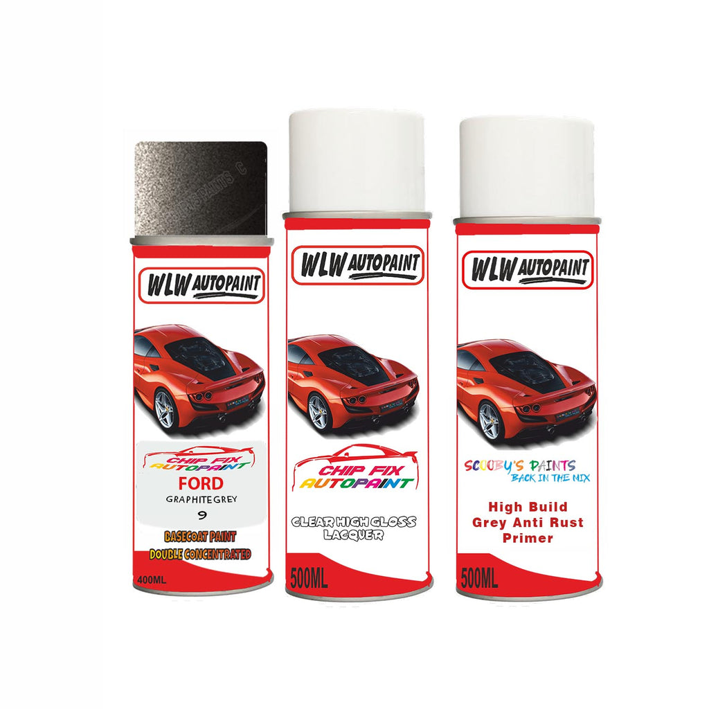 Graphite Auto Paint Code Ford Graphite Grey Paint Code 9 Aerosol Spray Paint – Car Touch Up ...