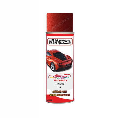Ford Grenadine Paint Code N Aerosol Spray Paint Scratch Repair