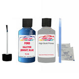 Ford Halcyon (Bright) Blue Paint Code Tj4 Touch Up Paint Primer undercoat anti rust