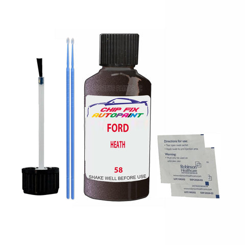 Paint For Ford Mondeo HEATH 1998-1998 GREY Touch Up Paint
