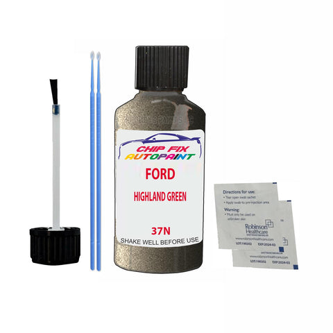 Paint For Ford Ranger HIGHLAND GREEN 2009-2011 GREEN Touch Up Paint