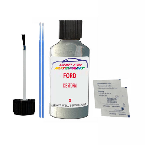 Ford Ice Storm Paint Code X Touch Up Paint Scratch Repair