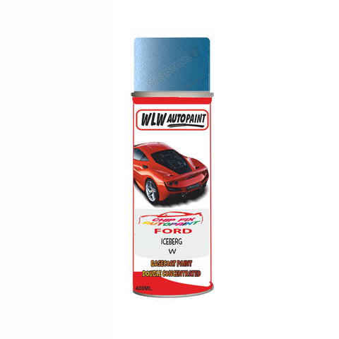 Ford Iceberg Paint Code W Aerosol Spray Paint Scratch Repair