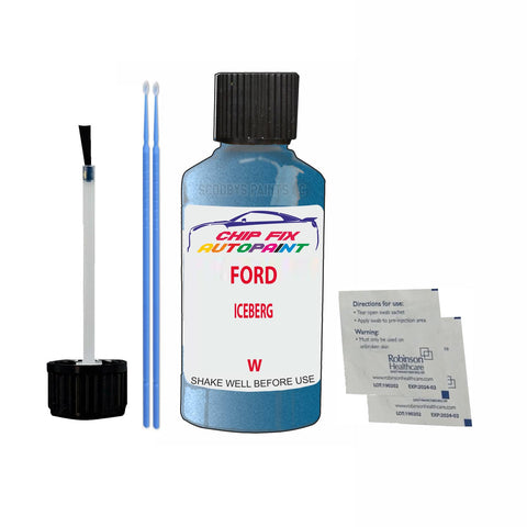 Paint For Ford Tourneo Courier ICEBERG 2015-2020 BLUE Touch Up Paint