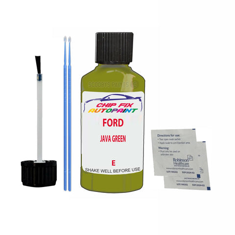 Paint For Ford Transit Van JAVA GREEN 1980-1980 GREEN Touch Up Paint