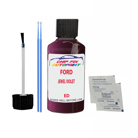 Paint For Ford Escort JEWEL VIOLET 1993-1998 PURPLE Touch Up Paint