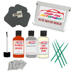 Ford Carnival (Spanish) Red Paint Code Enp Touch Up Paint Polish compound repair kit