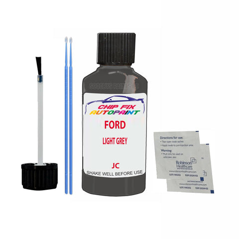 Paint For Ford Transit Van LIGHT GREY 1982-1994 GREY Touch Up Paint