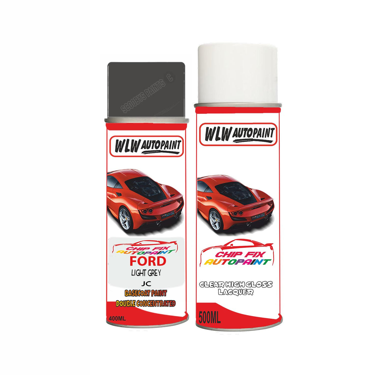 Ford Light Grey Paint Code Jc Aerosol Spray Paint – Car Touch Up Spray ...