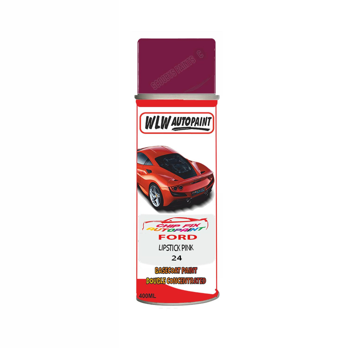 Ford Lipstick Pink Paint Code 24 Aerosol Spray Paint – Car Touch Up ...