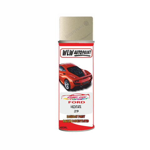Ford Meditate Paint Code 29 Aerosol Spray Paint Scratch Repair
