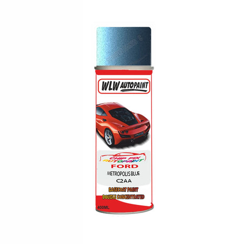 Ford Metropolis Blue Paint Code C2Aa Aerosol Spray Paint Scratch Repair