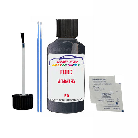 Paint For Ford Focus ST MIDNIGHT SKY 2010-2016 GREY Touch Up Paint