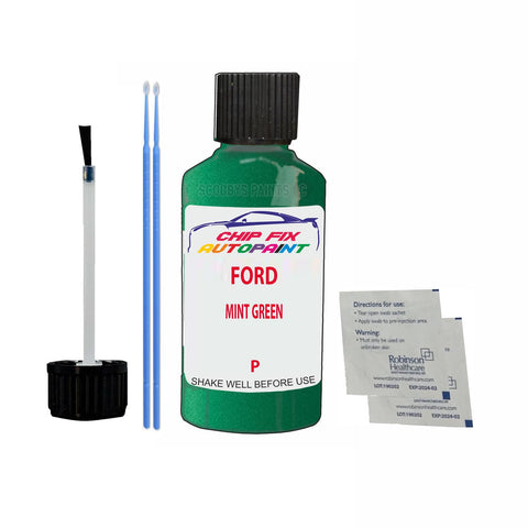 Paint For Ford Fiesta MINT GREEN 1994-2000 GREEN Touch Up Paint