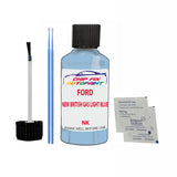 Ford New British Gas Light Blue Paint Code Nk Touch Up Paint Scratch Repair