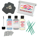 Ford New British Gas Light Blue Paint Code Nk Touch Up Paint Polish compound repair kit