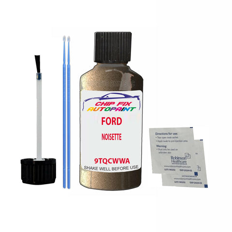 Paint For Ford Tourneo Courier NOISETTE 2009-2011 BROWN Touch Up Paint