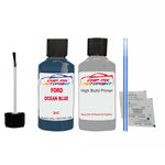 Ford Ocean Blue Paint Code 2C Touch Up Paint Primer undercoat anti rust