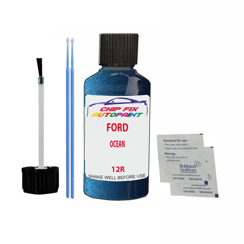 Paint For Ford Ranger OCEAN 2007-2017 BLUE Touch Up Paint