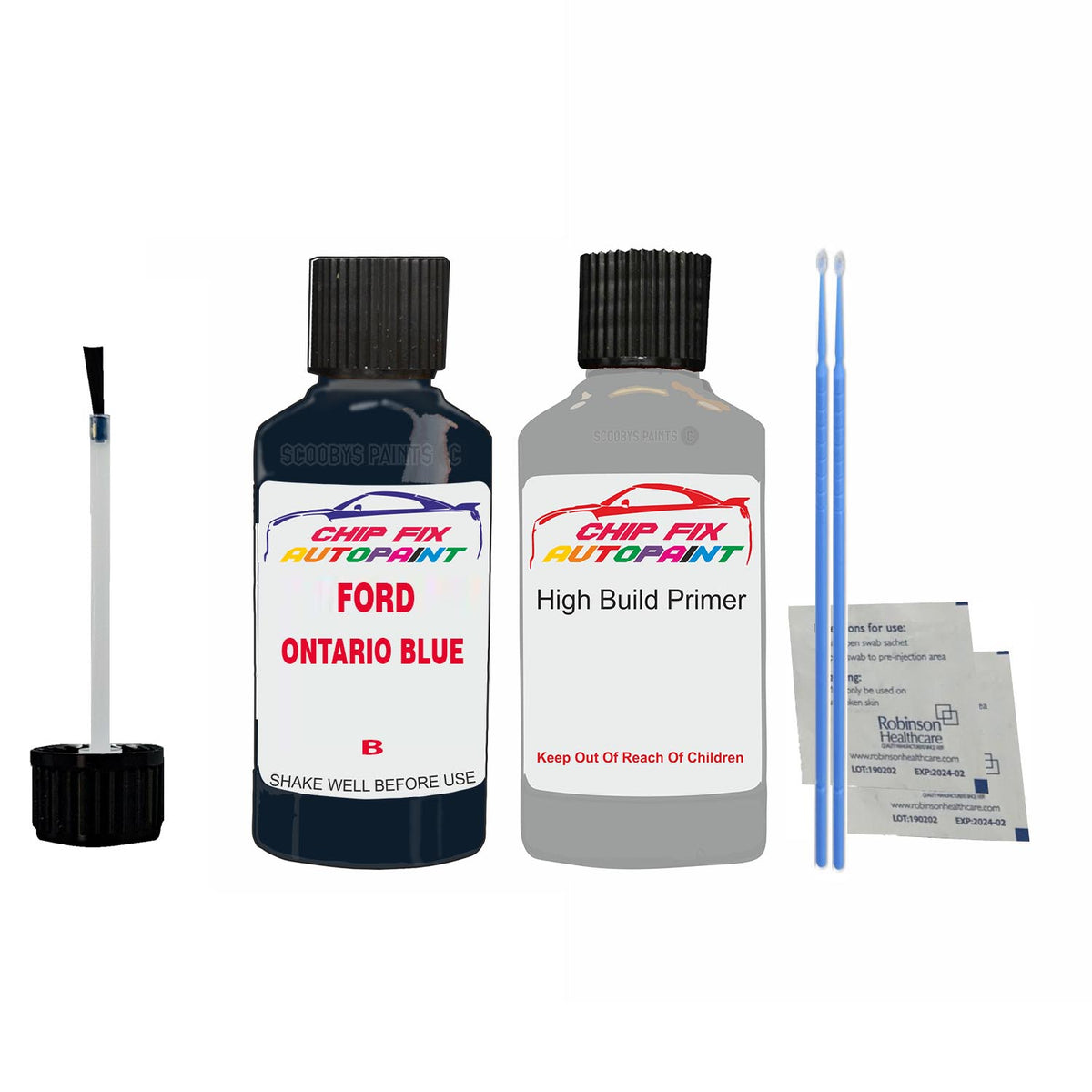 Paint For Ford Orion ONTARIO BLUE 1993-2002 BLUE Touch Up Paint – Car ...