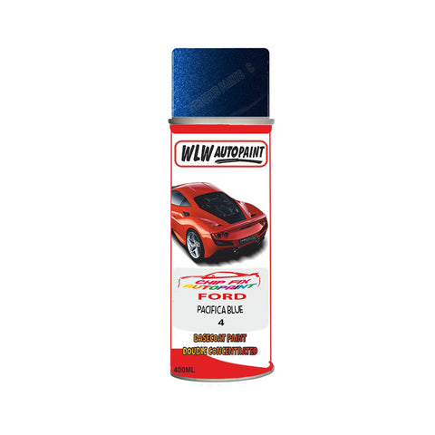 Ford Pacifica Blue Paint Code 4 Aerosol Spray Paint Scratch Repair