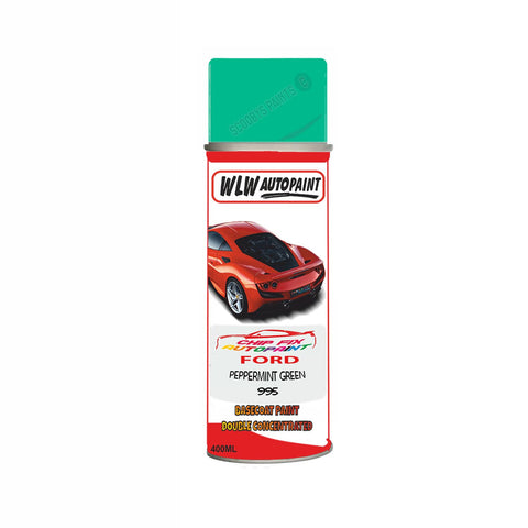 Ford Peppermint Green Paint Code 995 Aerosol Spray Paint Scratch Repair