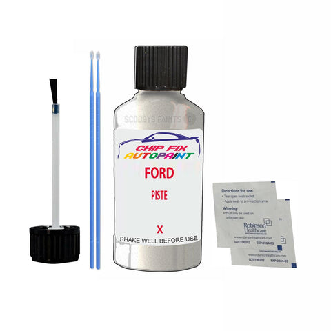 Ford Piste Paint Code X Touch Up Paint Scratch Repair