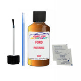Ford Pride Orange Paint Code 28Y Touch Up Paint Scratch Repair