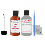 anti rust primer undercoat Ford Fiesta RED CANDY/CANDY RED 2011-2018 RED paint