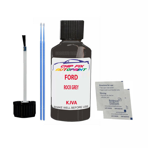 Ford Rock Grey Paint Code Kjva Touch Up Paint Scratch Repair