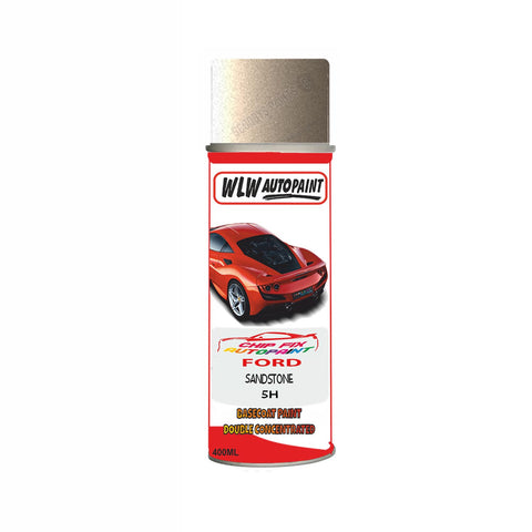 Ford Sandstone Paint Code 5H Aerosol Spray Paint Scratch Repair