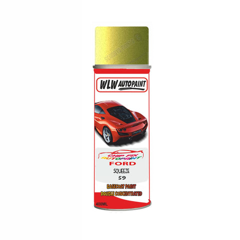 Ford Squeeze Paint Code 59 Aerosol Spray Paint Scratch Repair